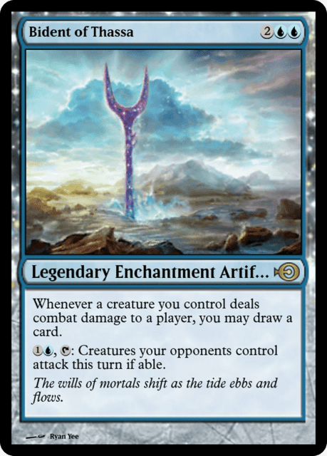 Bident of Thassa (50114) — Magic Online Promos