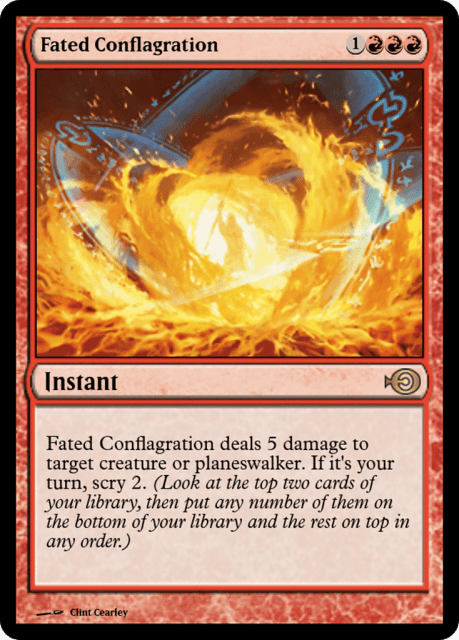 Fated Conflagration (51922) — Magic Online Promos