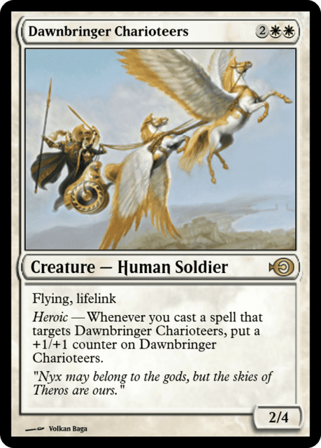 Dawnbringer Charioteers (52332) — Magic Online Promos