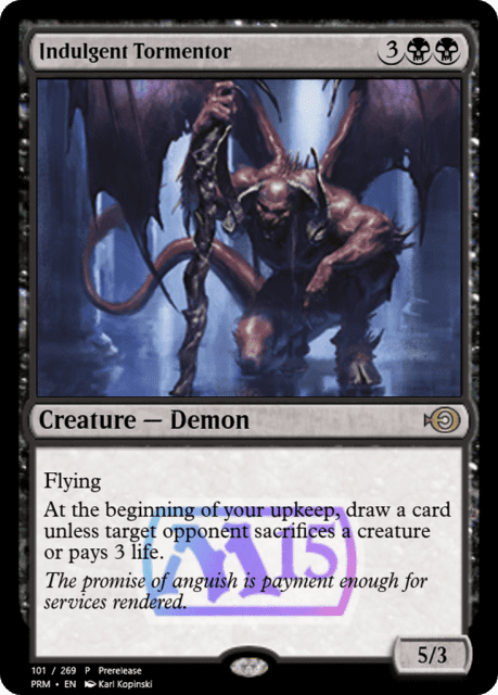 Indulgent Tormentor (53822) — Magic Online Promos