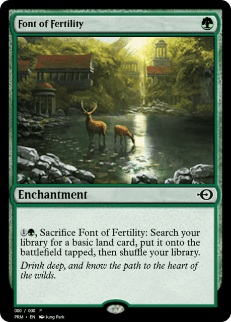 Font of Fertility (53848) — Magic Online Promos
