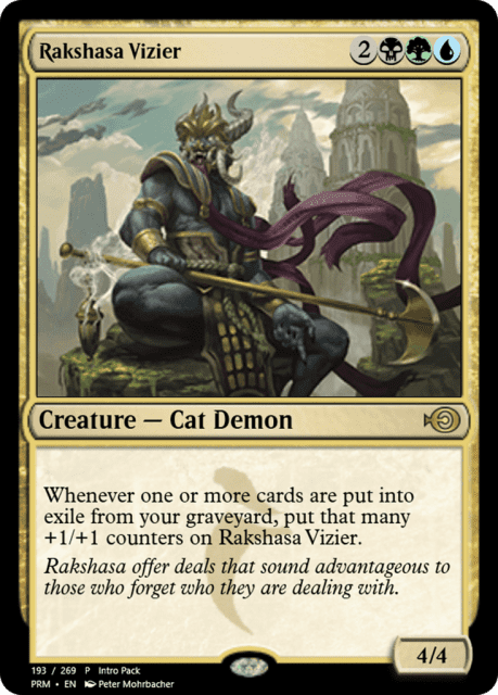 Rakshasa Vizier (54516) — Magic Online Promos