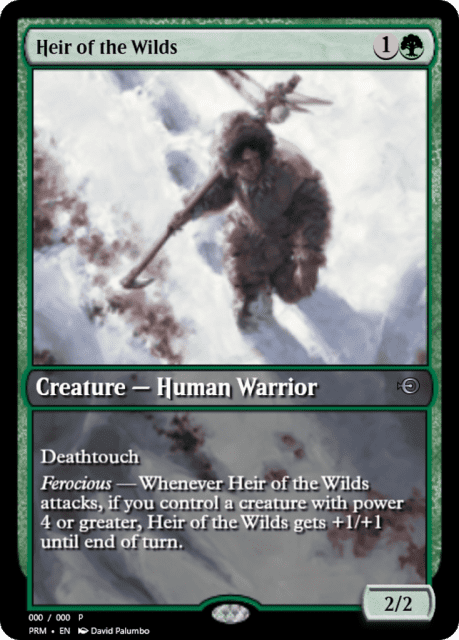 Heir of the Wilds (54555) — Magic Online Promos