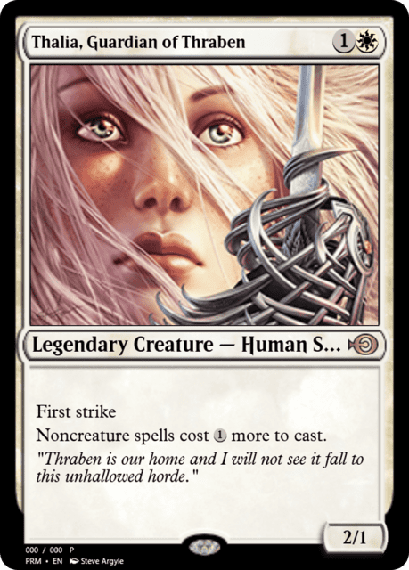 Thalia, Guardian of Thraben (55699) — Magic Online Promos