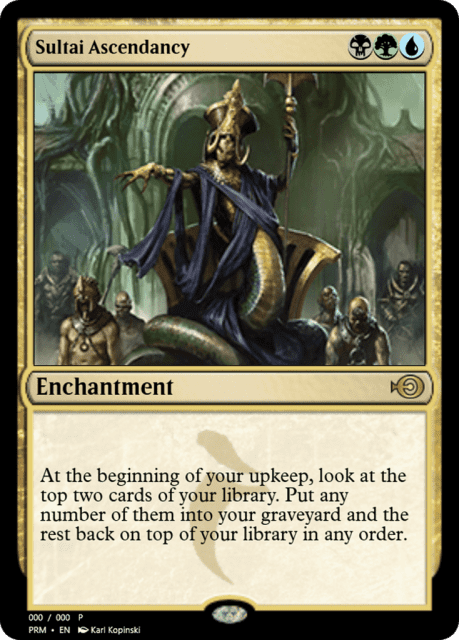 Sultai Ascendancy (55701) — Magic Online Promos