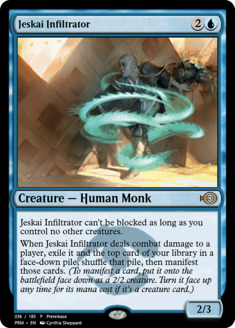 Jeskai Infiltrator (55757) — Magic Online Promos