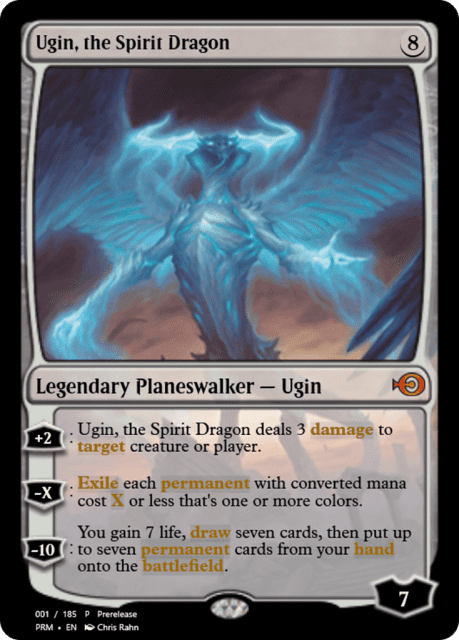 Ugin, the Spirit Dragon (55763) — Magic Online Promos