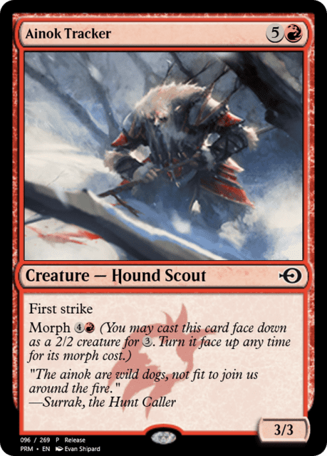 Ainok Tracker (55779) — Magic Online Promos