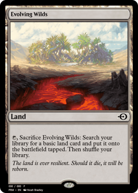 Evolving Wilds (55880) — Magic Online Promos