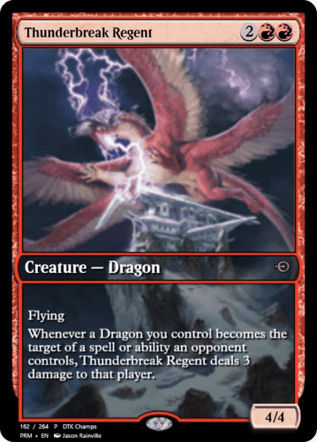 Thunderbreak Regent (55892) — Magic Online Promos