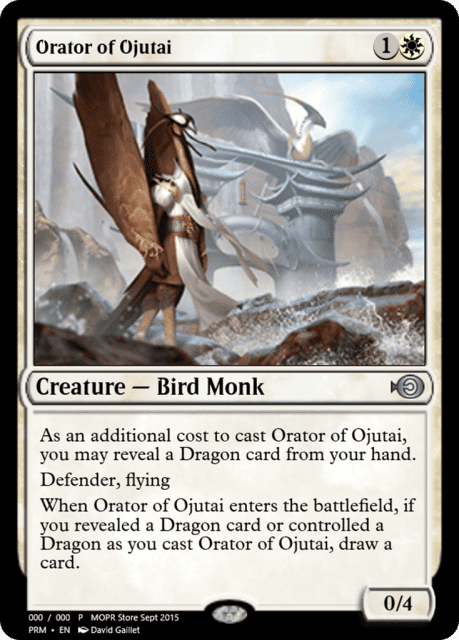 Orator of Ojutai (57578) — Magic Online Promos