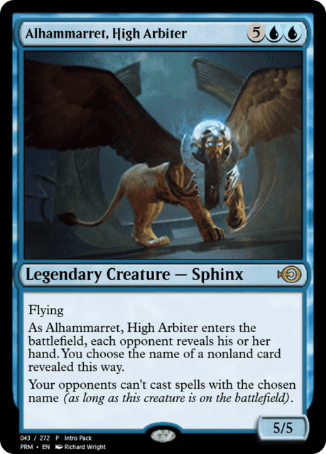 Alhammarret, High Arbiter (57588) — Magic Online Promos