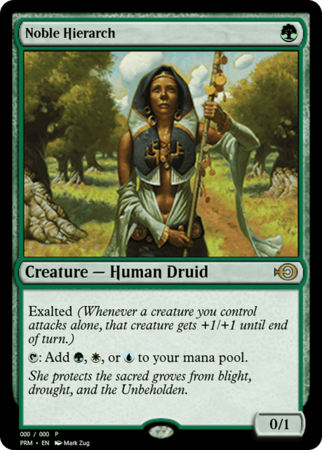 Noble Hierarch (58239) — Magic Online Promos