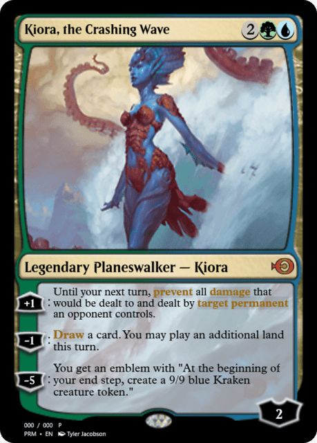Kiora, the Crashing Wave (59651) — Magic Online Promos