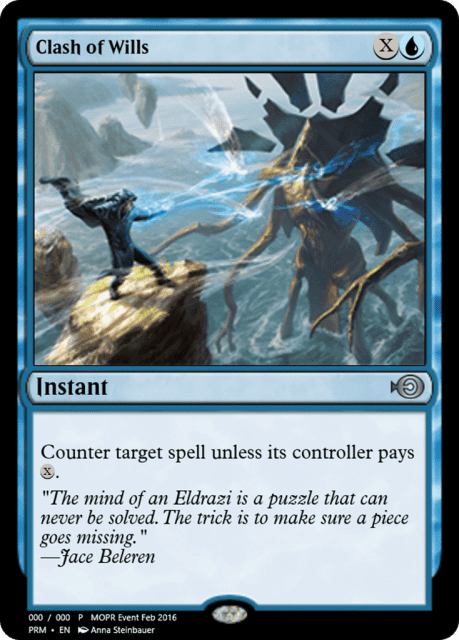 Clash of Wills (59671) — Magic Online Promos