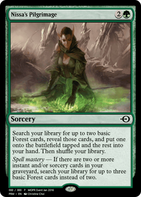 Nissa's Pilgrimage (59677) — Magic Online Promos