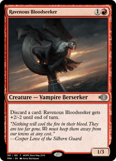 Ravenous Bloodseeker (60486) — Magic Online Promos