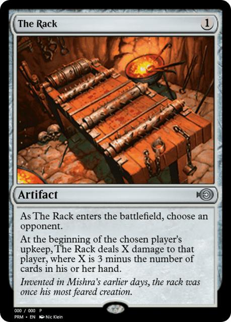 The Rack (62385) — Magic Online Promos