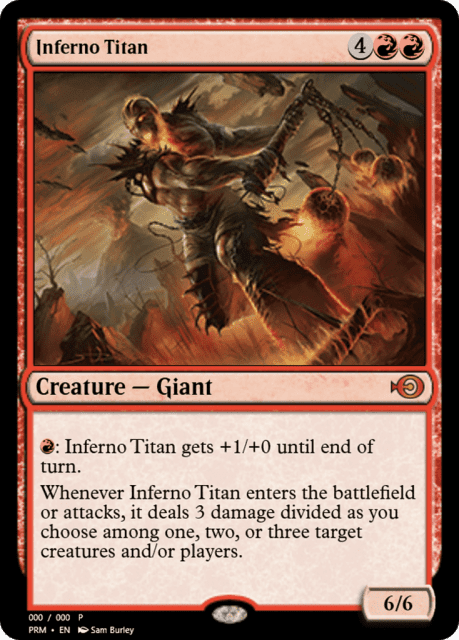 Inferno Titan (62405) — Magic Online Promos