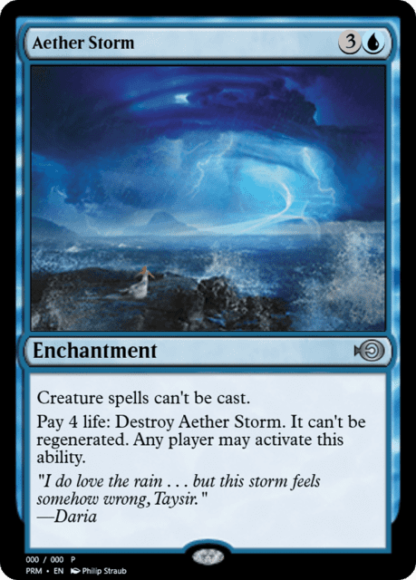 Aether Storm (62453) — Magic Online Promos