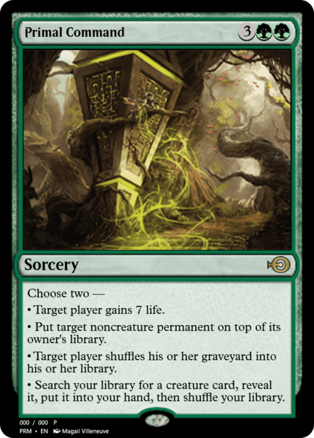 Primal Command (62489) — Magic Online Promos