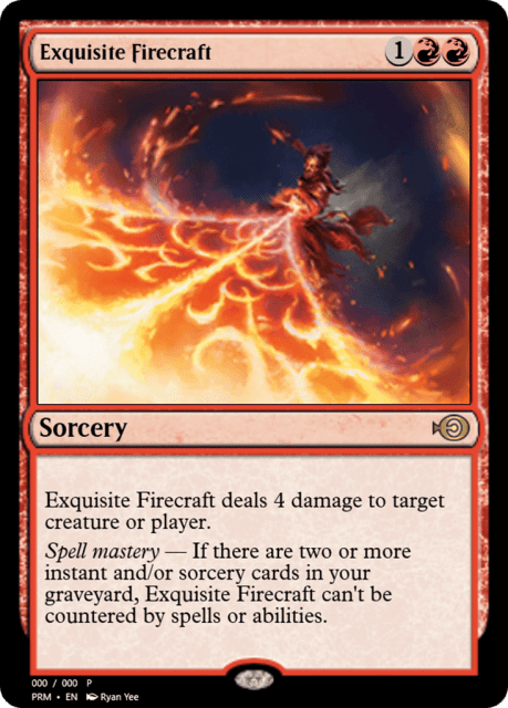 Exquisite Firecraft (62503) — Magic Online Promos