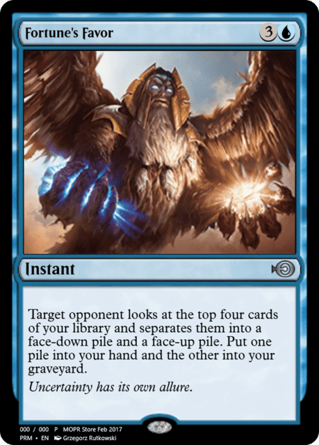 Fortune's Favor (62987) — Magic Online Promos