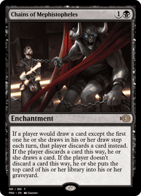 Chains of Mephistopheles (65646) — Magic Online Promos