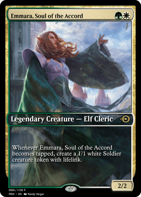 Emmara, Soul of the Accord (69951) — Magic Online Promos