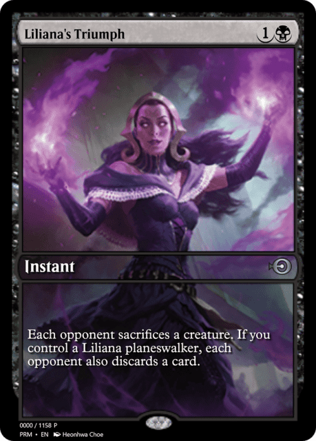 Liliana's Triumph (72221) — Magic Online Promos