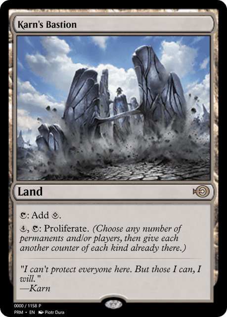 Karn's Bastion (72223) — Magic Online Promos