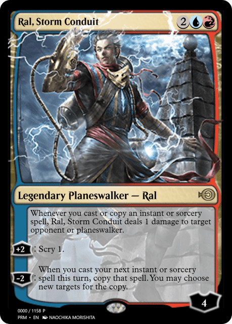 Ral, Storm Conduit (72231) — Magic Online Promos