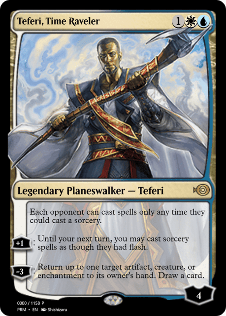 Teferi, Time Raveler (72233) — Magic Online Promos