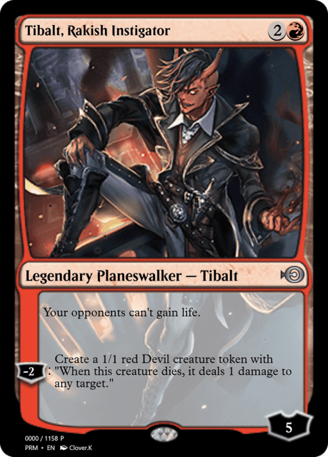 Tibalt, Rakish Instigator (72247) — Magic Online Promos