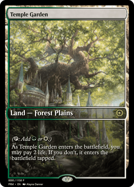 Temple Garden (72303) — Magic Online Promos