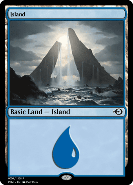 Island (73634) — Magic Online Promos