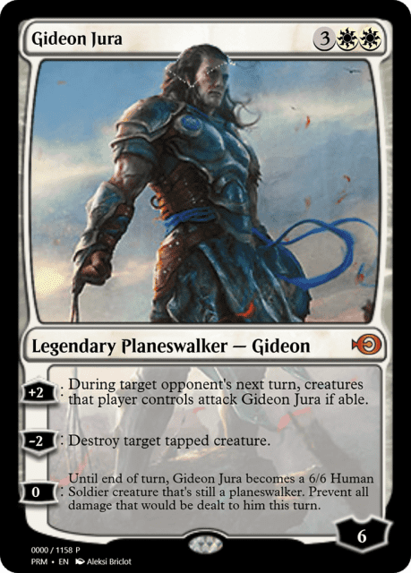 Gideon Jura (77947) — Magic Online Promos