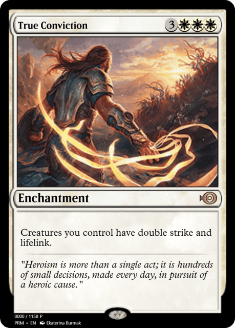 True Conviction (77951) — Magic Online Promos