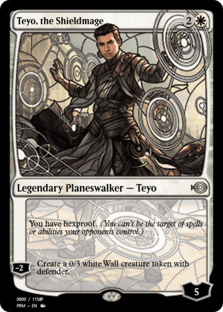Teyo, the Shieldmage (77983) — Magic Online Promos