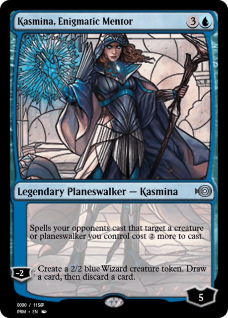 Kasmina, Enigmatic Mentor (77987) — Magic Online Promos