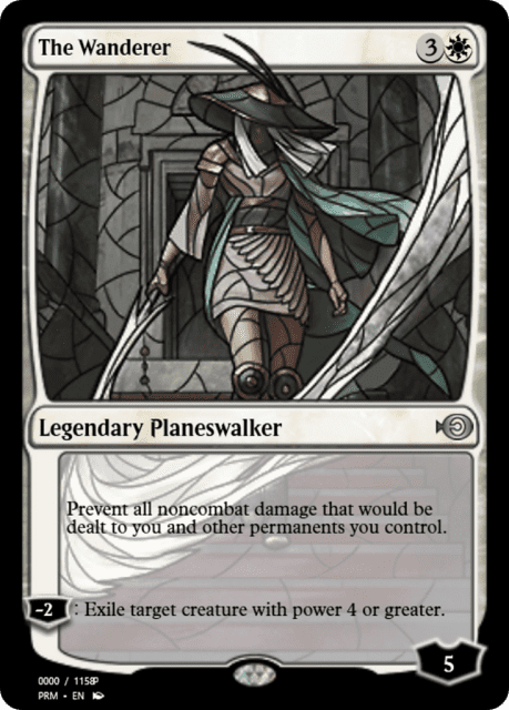The Wanderer (78001) — Magic Online Promos