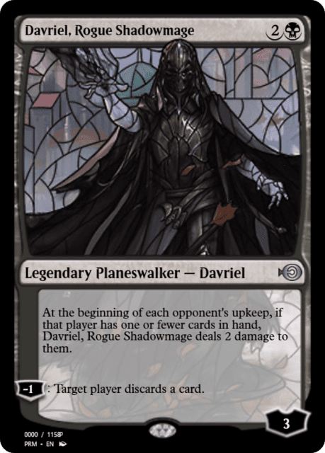 Davriel, Rogue Shadowmage (78005) — Magic Online Promos