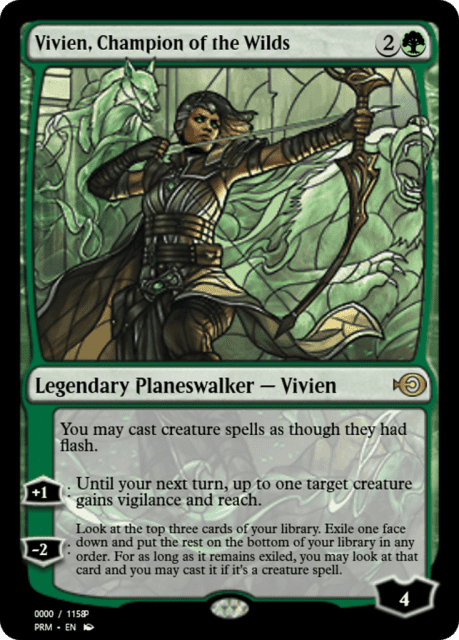 Vivien, Champion of the Wilds (78013) — Magic Online Promos