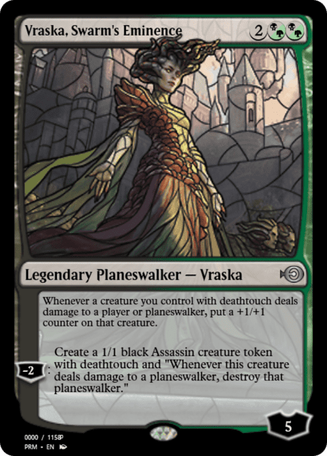 Vraska, Swarm's Eminence (78023) — Magic Online Promos