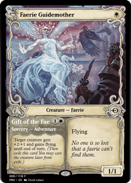 Faerie Guidemother // Gift of the Fae (78850) — Magic Online Promos