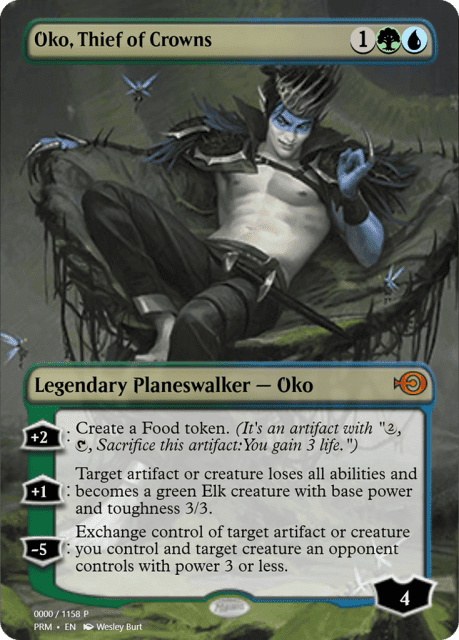 Oko, Thief of Crowns (78858) — Magic Online Promos