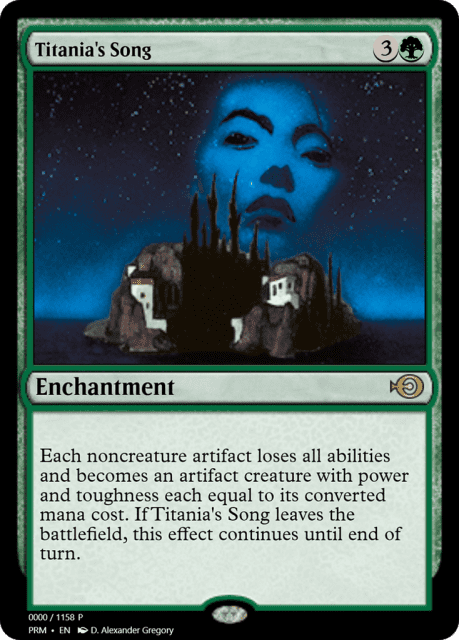 Titania's Song (78860) — Magic Online Promos