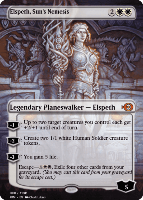 Elspeth, Sun's Nemesis (79845) — Magic Online Promos