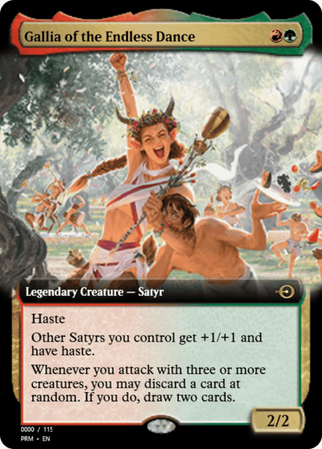 Gallia of the Endless Dance (79893) — Magic Online Promos