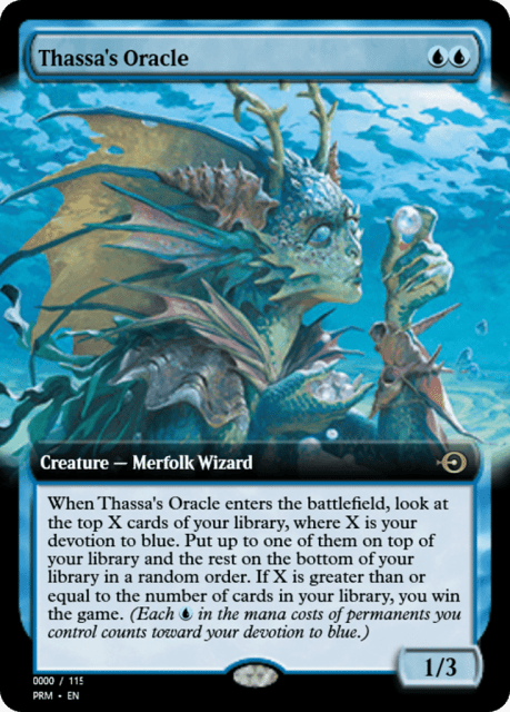 Thassa's Oracle (79909) — Magic Online Promos